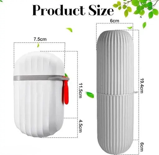Portable Toothbrush & Soap Case holder| safe| hygiene tooth brush