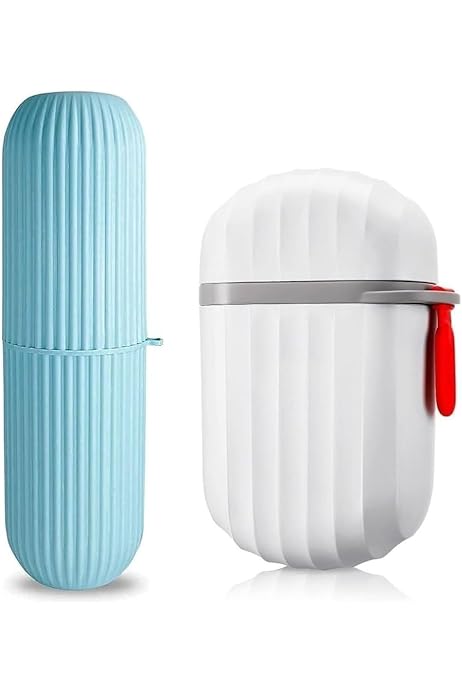 Portable Toothbrush & Soap Case holder| safe| hygiene tooth brush